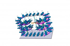 四旋翼无人机三维模型