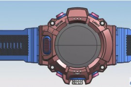 卡西欧手表结构设计