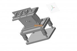 铁片直振送器组件