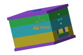 塑胶模具设计全套图纸0093