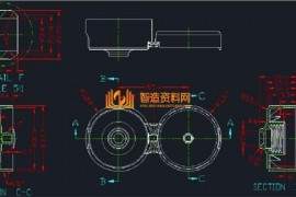 注塑模具设计之蝴蝶结翻盖设计