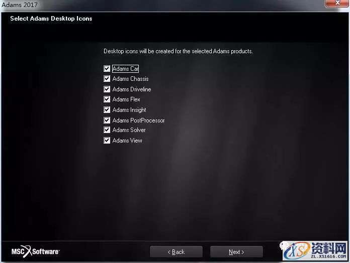Adams 2017软件图文安装教程,点击,安装,next,选择,变量,第25张 Adams 2017软件图文安装教程,Adams 2017软件图文安装教程,点击,安装,next,选择,变量,第25张