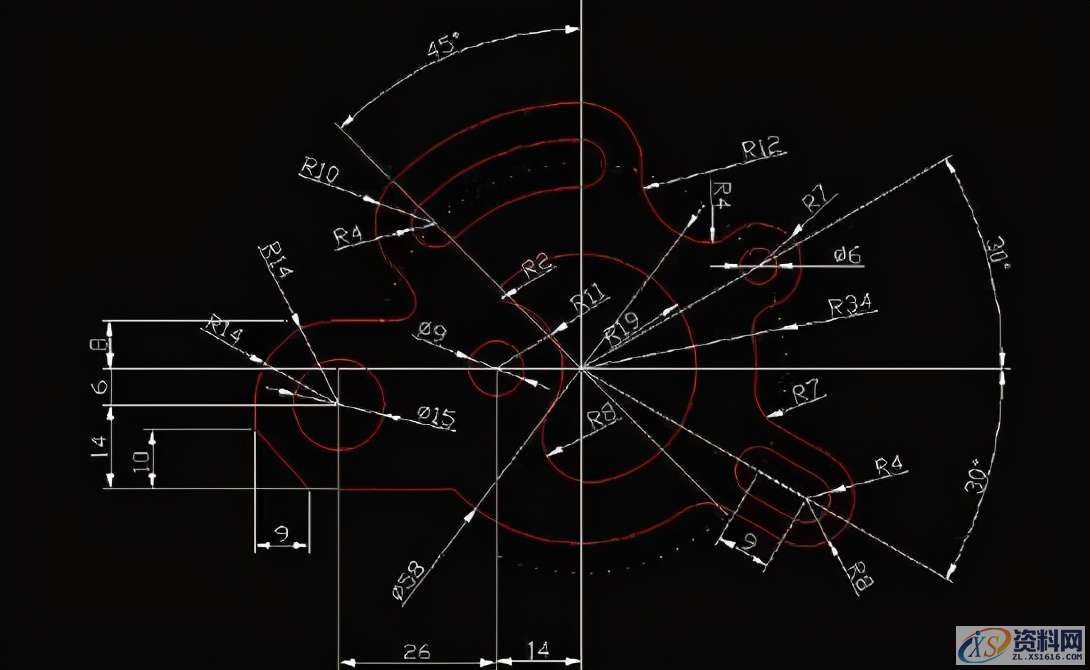 24张CAD练习图纸,数控新手到老司机的进阶之路,模具设计,电商,培训学校,数控,非标,第7张 24张CAD练习图纸,数控新手到老司机的进阶之路,24张CAD练习图纸,数控新手到老司机的进阶之路,模具设计,电商,培训学校,数控,非标,第7张