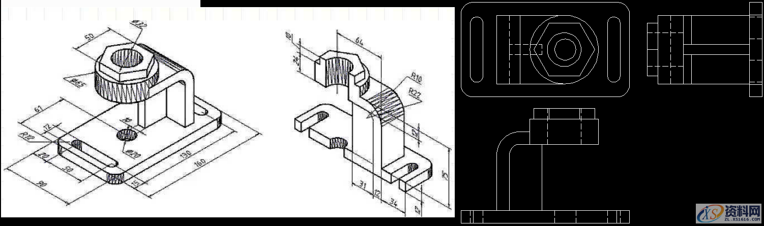 CAD机械制图技巧口诀,建议收藏!,投影,口诀,直线,剖面,视图,第5张 CAD机械制图技巧口诀,建议收藏!,投影,口诀,直线,剖面,视图,第5张