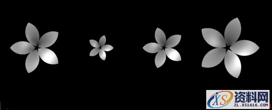 CAD建模鲜花(图文教程),如图,旋转,绘制,步骤,二维,第9张 CAD建模鲜花(图文教程),CAD绘制三维鲜花教程408.png,如图,旋转,绘制,步骤,二维,第9张