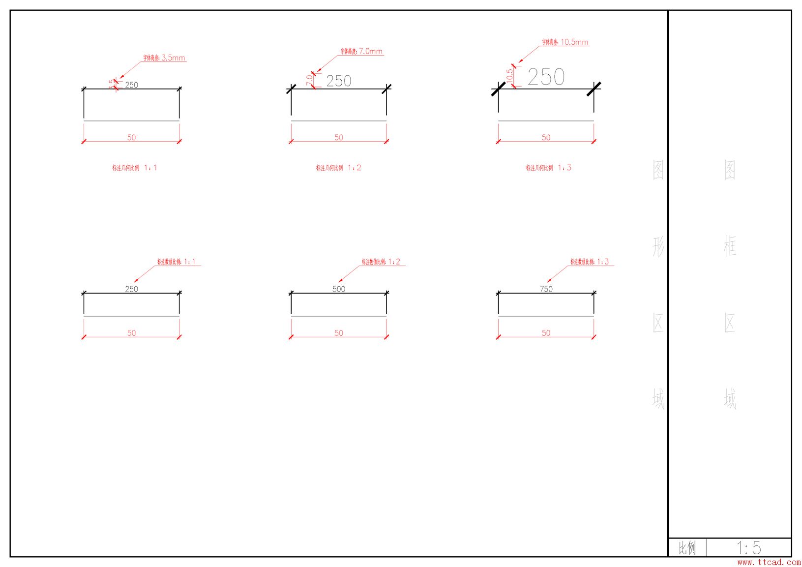 CAD按比例出图及设置标注比例的详细教程(图文教程),比例,标注,图纸,数值,图中,第15张 CAD按比例出图及设置标注比例的详细教程(图文教程),CAD按比例出图及设置标注比例的详细教程,比例,标注,图纸,数值,图中,第15张