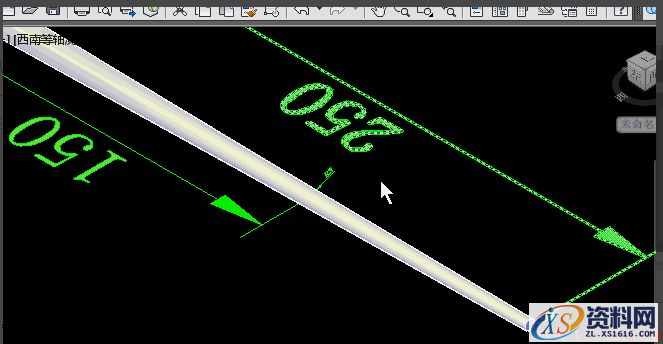 利用AutoCAD2018建立筷子模型(图文教程),直线,半径,空格,AutoCAD2018,一个,第9张 利用AutoCAD2018建立筷子模型(图文教程),利用AutoCAD2018建立筷子模型,直线,半径,空格,AutoCAD2018,一个,第9张