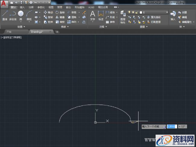 利用EXCEL公式计算坐标点在AutoCAD2018中画曲线(图文教程),公式,标值,曲线,输入,AutoCAD2018,第6张 利用EXCEL公式计算坐标点在AutoCAD2018中画曲线(图文教程),利用EXCEL公式计算坐标点在AutoCAD2018中画曲线,公式,标值,曲线,输入,AutoCAD2018,第6张