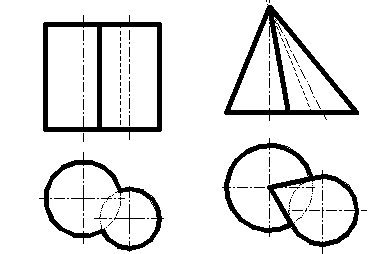 CAD教程第8章-相贯线(图文教程),投影,轴线,相交,圆柱,转体,第7张 CAD教程第8章-相贯线(图文教程),CAD教程第8章-相贯线,投影,轴线,相交,圆柱,转体,第7张