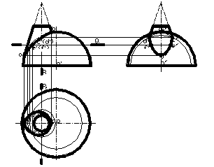 CAD教程第8章-相贯线(图文教程),投影,轴线,相交,圆柱,转体,第4张 CAD教程第8章-相贯线(图文教程),CAD教程第8章-相贯线,投影,轴线,相交,圆柱,转体,第4张