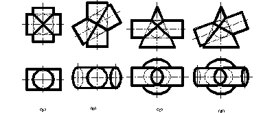 CAD教程第8章-相贯线(图文教程),投影,轴线,相交,圆柱,转体,第6张 CAD教程第8章-相贯线(图文教程),CAD教程第8章-相贯线,投影,轴线,相交,圆柱,转体,第6张