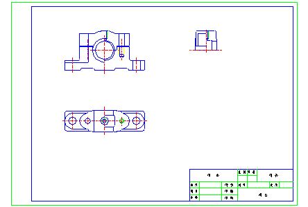 CAD教程第33章-用 AutoCAD2004 拼画装配图(图文教程),装配图,拼画,视图,插入,零件,第9张 CAD教程第33章-用 AutoCAD2004 拼画装配图(图文教程),CAD教程第33章-用_AutoCAD2004_拼画装配图,装配图,拼画,视图,插入,零件,第9张