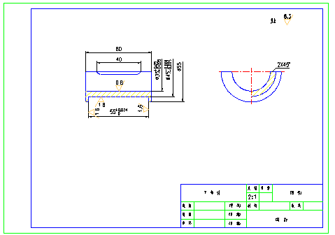 CAD教程第33章-用 AutoCAD2004 拼画装配图(图文教程),装配图,拼画,视图,插入,零件,第4张 CAD教程第33章-用 AutoCAD2004 拼画装配图(图文教程),CAD教程第33章-用_AutoCAD2004_拼画装配图,装配图,拼画,视图,插入,零件,第4张