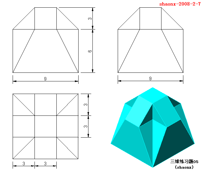 AutoCAD三维教程-旋转、剖切、阵列(图文教程),三维,建模,步骤,所属,AutoCAD,第1张 AutoCAD三维教程-旋转、剖切、阵列(图文教程),AutoCAD三维教程-旋转、剖切、阵列,三维,建模,步骤,所属,AutoCAD,第1张