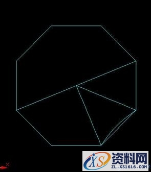 AutoCAD教程_雨伞(图文教程),如图,八边形,圆弧,曲面,边界,第7张 AutoCAD教程_雨伞(图文教程),AutoCAD教程_雨伞,如图,八边形,圆弧,曲面,边界,第7张