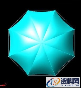 AutoCAD教程_雨伞(图文教程),如图,八边形,圆弧,曲面,边界,第9张 AutoCAD教程_雨伞(图文教程),AutoCAD教程_雨伞,如图,八边形,圆弧,曲面,边界,第9张