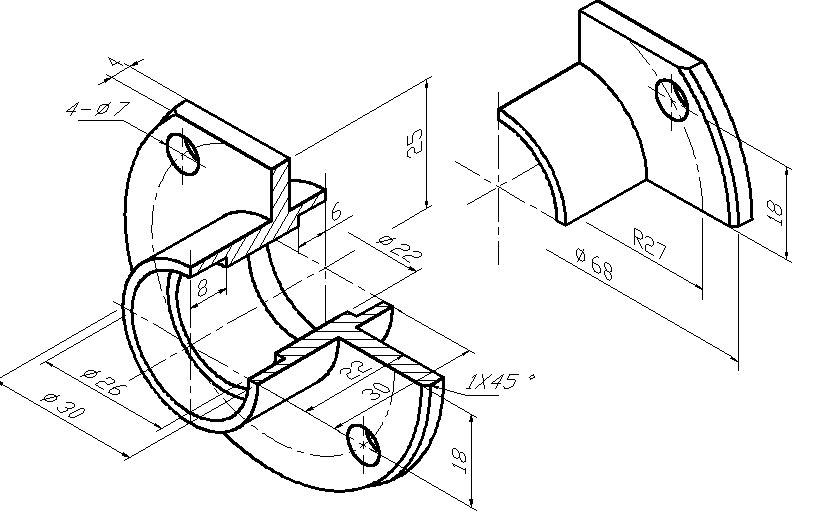 几个经典的AutoCAD三维建模习题(图文教程),三维,建模,习题,AutoCAD,经典,第3张 几个经典的AutoCAD三维建模习题(图文教程),几个经典的AutoCAD三维建模习题,三维,建模,习题,AutoCAD,经典,第3张