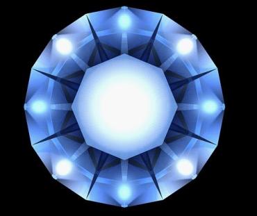 八心八箭的钻石建模CAD教程(图文教程),图三,去除,边块,图形,渲染,第2张 八心八箭的钻石建模CAD教程(图文教程),八心八箭的钻石建模CAD教程,图三,去除,边块,图形,渲染,第2张