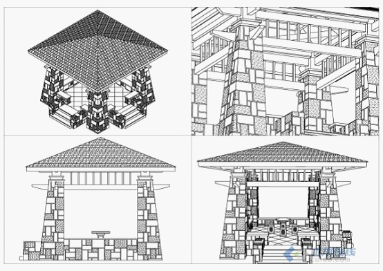 CAD三维制图的方法(图文教程),实体,图中,三维,建中,创建,第2张 CAD三维制图的方法(图文教程),CAD三维制图的方法,实体,图中,三维,建中,创建,第2张