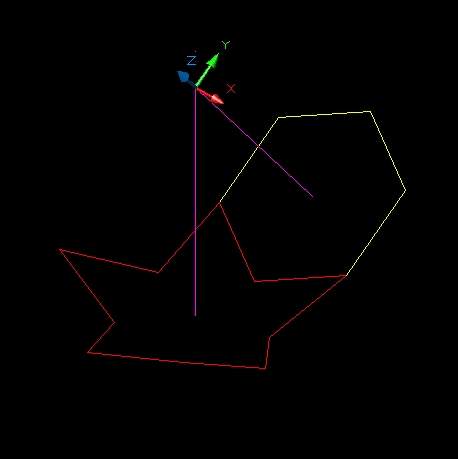用AutoCAD五星足球三维建模(图文教程),六边形,如图,五星,倒角,图形,第4张 用AutoCAD五星足球三维建模(图文教程),用AutoCAD五星足球三维建模,六边形,如图,五星,倒角,图形,第4张