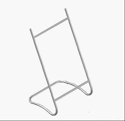 AutoCAD教程:三维公告牌制作(图文教程),单击,绘制,拉伸,命令,视图,第6张 AutoCAD教程:三维公告牌制作(图文教程),AutoCAD教程:三维公告牌制作,单击,绘制,拉伸,命令,视图,第6张