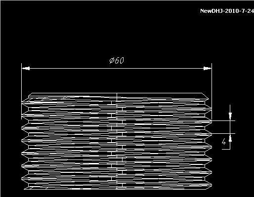 AutoCAD三维建模教程:三通管的制作过程(图文教程),圆角,差集,一圆,阵列,螺纹,第8张 AutoCAD三维建模教程:三通管的制作过程(图文教程),AutoCAD三维建模教程:三通管的制作过程_中国教程网,圆角,差集,一圆,阵列,螺纹,第8张