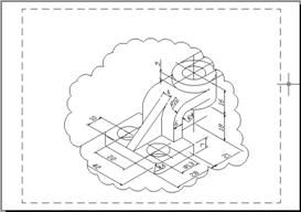AutoCAD2007实用教程-17输出、打印与发布图形（图文教程）,AutoCAD2007实用教程-17输出、打印与发布图形,视口,图形,文件,浮动,布局,第8张