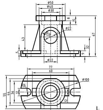 CAD绘图技能实验(五)创建带有属性的图块、绘制剖视图(图文教程) ...,剖视图,对话框,回到,标题,绘图,第1张 CAD绘图技能实验(五)创建带有属性的图块、绘制剖视图(图文教程) ...,CAD绘图技能实验(五)创建带有属性的图块、绘制剖视图,剖视图,对话框,回到,标题,绘图,第1张