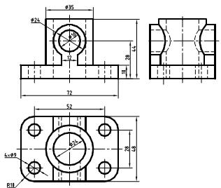 CAD绘图技能实验(八)绘制三维实体模型(图文教程),三维,绘制,实体,模型,实验,第1张 CAD绘图技能实验(八)绘制三维实体模型(图文教程),CAD绘图技能实验(八)绘制三维实体模型,三维,绘制,实体,模型,实验,第1张