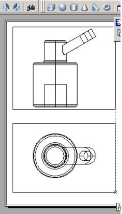AutoCAD三维转二维的办法(图文教程),视口,主视图,三维,二维,如图,第5张 AutoCAD三维转二维的办法(图文教程),AutoCAD三维转二维的办法,视口,主视图,三维,二维,如图,第5张