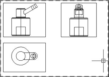 AutoCAD三维转二维的办法(图文教程),视口,主视图,三维,二维,如图,第9张 AutoCAD三维转二维的办法(图文教程),AutoCAD三维转二维的办法,视口,主视图,三维,二维,如图,第9张