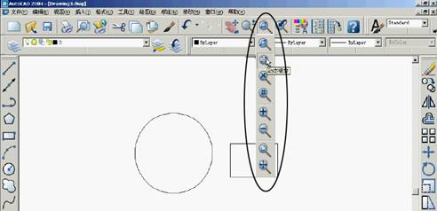 基础CAD教程(4)_观看图形(图文教程),视口,图形,视图,缩放,鸟瞰,第4张 基础CAD教程(4)_观看图形(图文教程),基础CAD教程(4)_观看图形,视口,图形,视图,缩放,鸟瞰,第4张