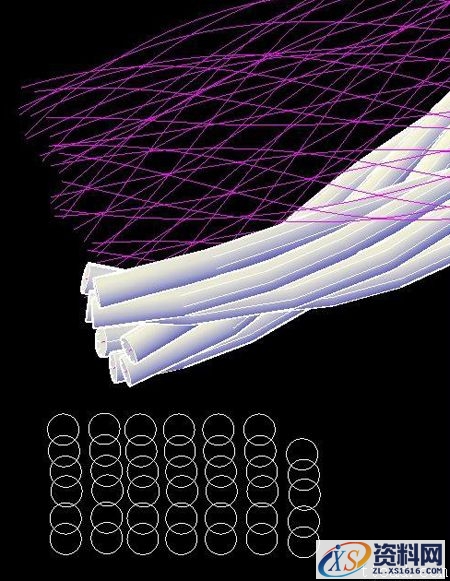 AutoCAD教程_绘制49股钢丝绳(图文教程),教程,绘制,AutoCAD,第12张 AutoCAD教程_绘制49股钢丝绳(图文教程),AutoCAD教程_绘制49股钢丝绳,教程,绘制,AutoCAD,第12张