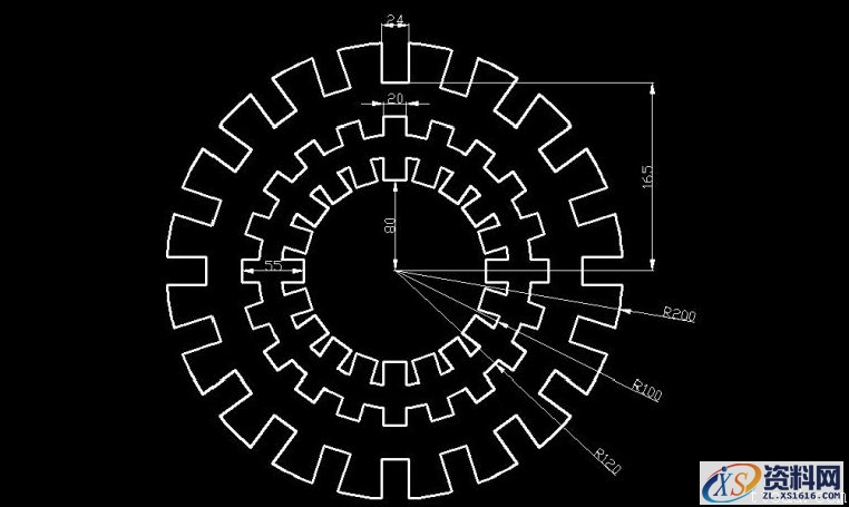 二维绘制简单图形CAD教程(2)(图文教程),二维,教程,绘制,图形,第1张 二维绘制简单图形CAD教程(2)(图文教程),简单图形CAD教程,二维,教程,绘制,图形,第1张
