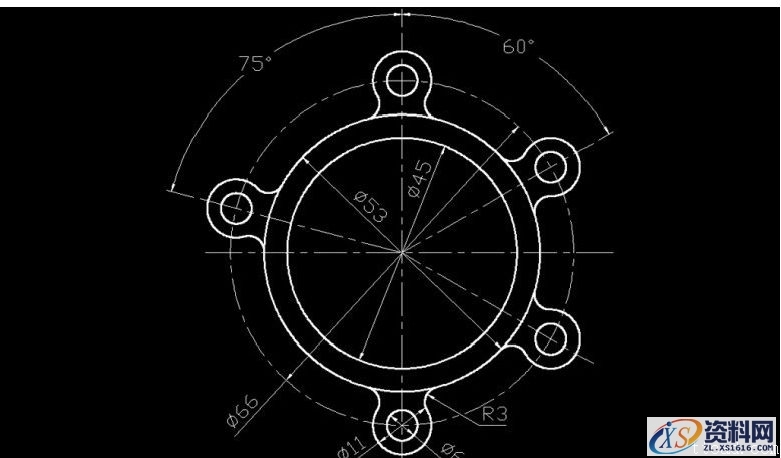 二维绘制简单图形CAD教程(3)(图文教程),二维,教程,绘制,图形,第1张 二维绘制简单图形CAD教程(3)(图文教程),CAD教程,二维,教程,绘制,图形,第1张