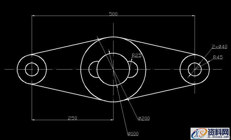 二维绘制简单图形CAD教程(4)(图文教程),二维,教程,绘制,图形,第1张 二维绘制简单图形CAD教程(4)(图文教程),CAD教程,二维,教程,绘制,图形,第1张