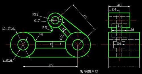 AutoCAD建立简单三维模型教程(图文教程),三维,教程,模型,AutoCAD,第1张 AutoCAD建立简单三维模型教程(图文教程),AutoCAD建立简单三维模型教程,三维,教程,模型,AutoCAD,第1张