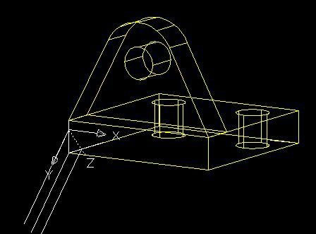 AutoCAD建立简单三维模型教程(图文教程),三维,教程,模型,AutoCAD,第14张 AutoCAD建立简单三维模型教程(图文教程),AutoCAD建立简单三维模型教程,三维,教程,模型,AutoCAD,第14张