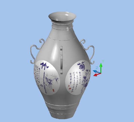 AutoCAD花瓶压印贴图渲染教程(图文教程),教程,花瓶,渲染,AutoCAD,第10张 AutoCAD花瓶压印贴图渲染教程(图文教程),AutoCAD花瓶压印贴图渲染教程,教程,花瓶,渲染,AutoCAD,第10张