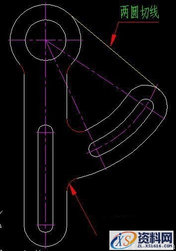 AutoCAD绘制二维零件图实例教程(图文教程),二维,教程,绘制,零件,实例,第6张 AutoCAD绘制二维零件图实例教程(图文教程),AutoCAD绘制二维零件图实例教程,二维,教程,绘制,零件,实例,第6张