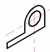 机械CAD操作指导(5)轴测图的绘制(图文教程),绘制,教程,第8张 机械CAD操作指导(5)轴测图的绘制(图文教程),机械CAD操作指导(5)轴测图的绘制,绘制,教程,第8张