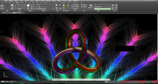 利用CAD建模画出艺术环教程,建模,艺术,教程,CAD,第11张 利用CAD建模画出艺术环教程,CAD复杂环形建模教程,建模,艺术,教程,CAD,第11张
