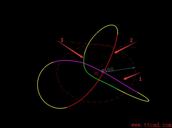 利用CAD建模画出艺术环教程,建模,艺术,教程,CAD,第6张 利用CAD建模画出艺术环教程,CAD复杂环形建模教程,建模,艺术,教程,CAD,第6张