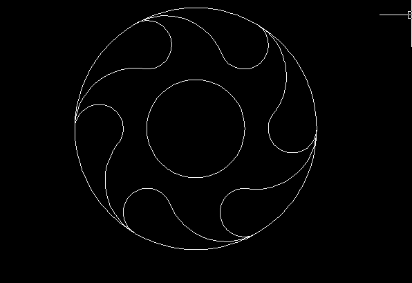 灵活运用中望CAD快速画出哪吒的风火轮图文教程,第3张 灵活运用中望CAD快速画出哪吒的风火轮图文教程,中望CAD画哪吒的风火轮,第3张