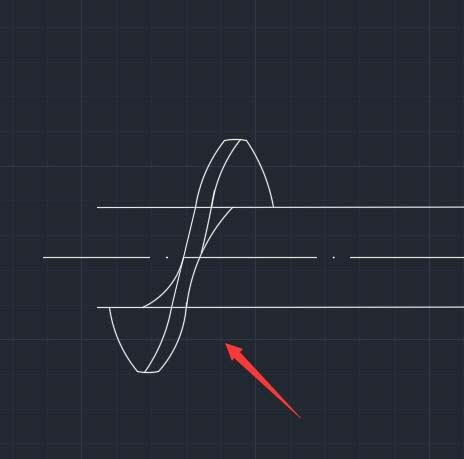 CAD绘制挤出机螺杆平面图(图文教程),平面图,绘制,第4张 CAD绘制挤出机螺杆平面图(图文教程),CAD绘制挤出机螺杆平面图的教程,平面图,绘制,第4张