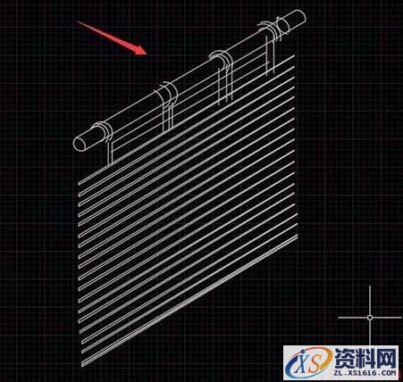 中望CAD绘制卷帘门的方法(图文教程),绘制,教程,第6张 中望CAD绘制卷帘门的方法(图文教程),CAD卷帘门的绘制方法,绘制,教程,第6张