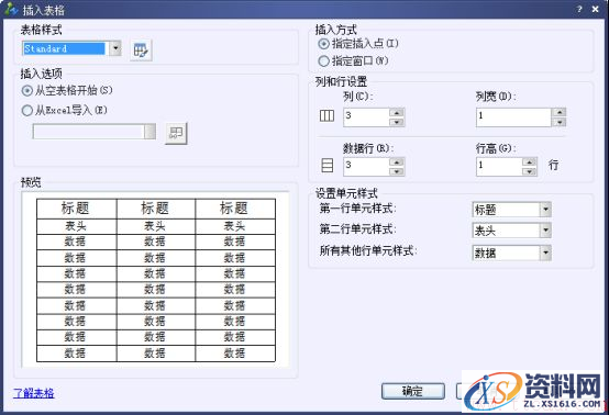 ZWCAD中创建表格(图文教程),表格,创建,教程,第2张 ZWCAD中创建表格(图文教程),CAD中创建表格,表格,创建,教程,第2张