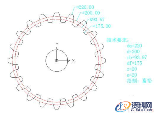 CAD绘制齿轮(图文教程),绘制,齿轮,教程,CAD,第1张 CAD绘制齿轮(图文教程),如何使用CAD绘制齿轮494.png,绘制,齿轮,教程,CAD,第1张