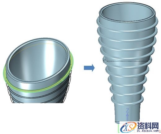 使用中望3D进行花瓶设计与渲染(图文教程),花瓶,渲染,进行,使用,第14张 使用中望3D进行花瓶设计与渲染(图文教程),image014.jpg,花瓶,渲染,进行,使用,第14张