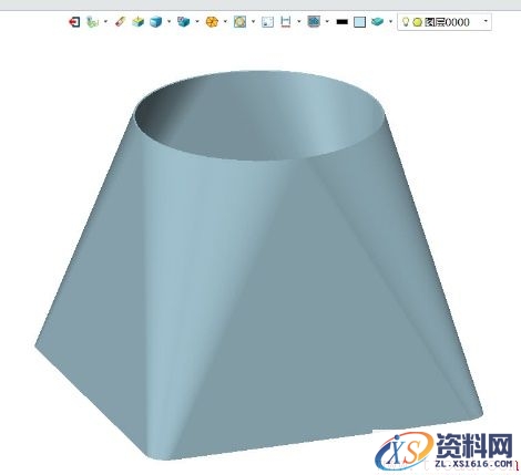 巧用中望3D实现真实曲面展开(图文教程),曲面,第2张 巧用中望3D实现真实曲面展开(图文教程),2.jpg,曲面,第2张